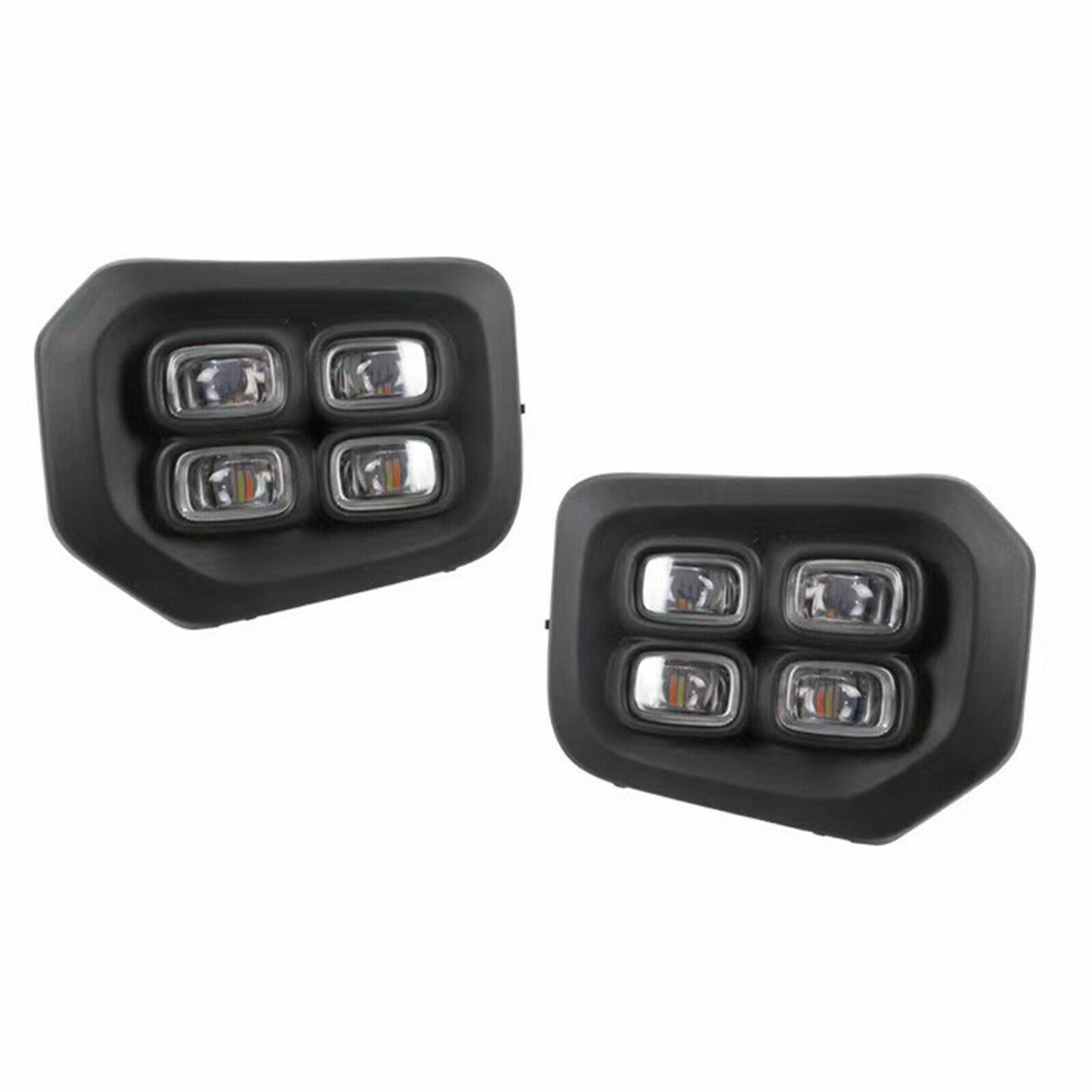 for Toyota Tacoma 2016~2022 LED DRL Daytime Running Lights Fog Lamps Bumper AT