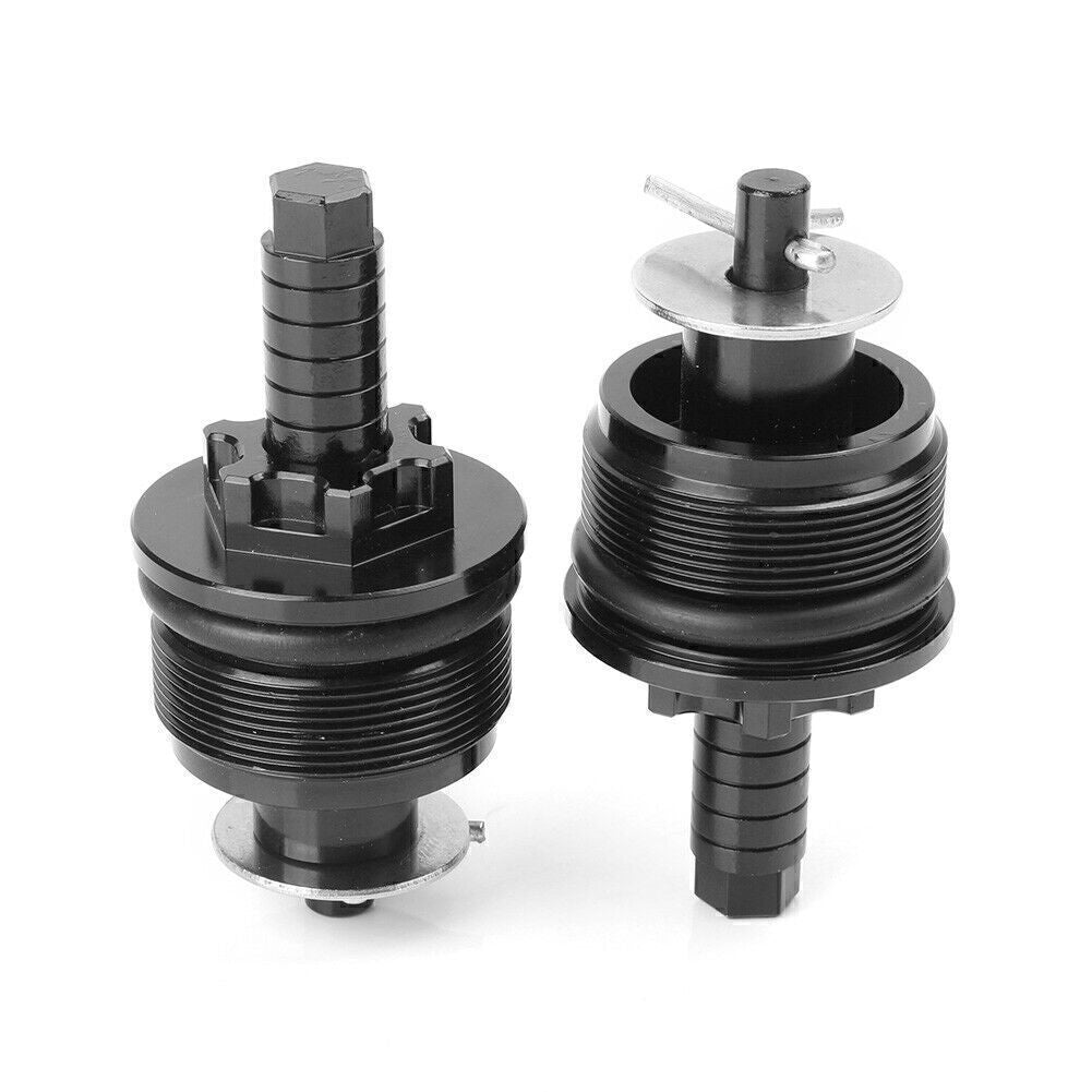 33mm Preload Adjusters Fork Bolts Silver fit for Honda CMX250 New CNC Aluminum Black
