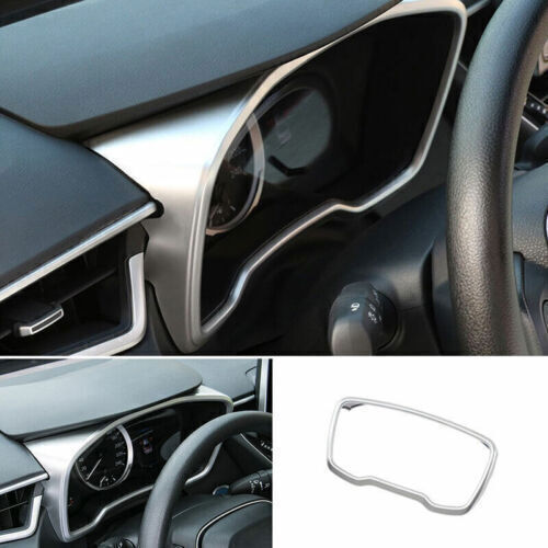 for Toyota for Corolla 20-24 1P Dash Instrument Speedometer Matte Silver Frame Trim