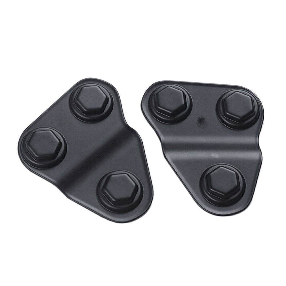 2x Door Screw Protector Cover Trim Fit for Jeep for Wrangler JL JLU JT 2018 19 2020 2021