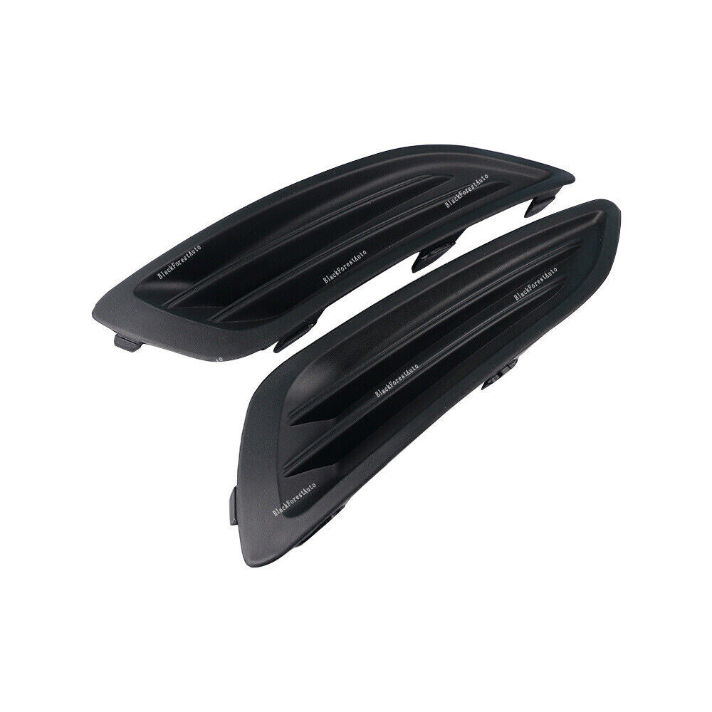 Pair Front Bumper Fog Light Lamp Cover Left Right for Ford Fiesta 2013-2016