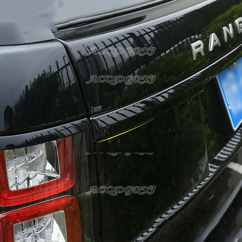 Black Rear Door Tailgate Trunk Molding Trim for Range Rover Vogue L405 2013-2021
