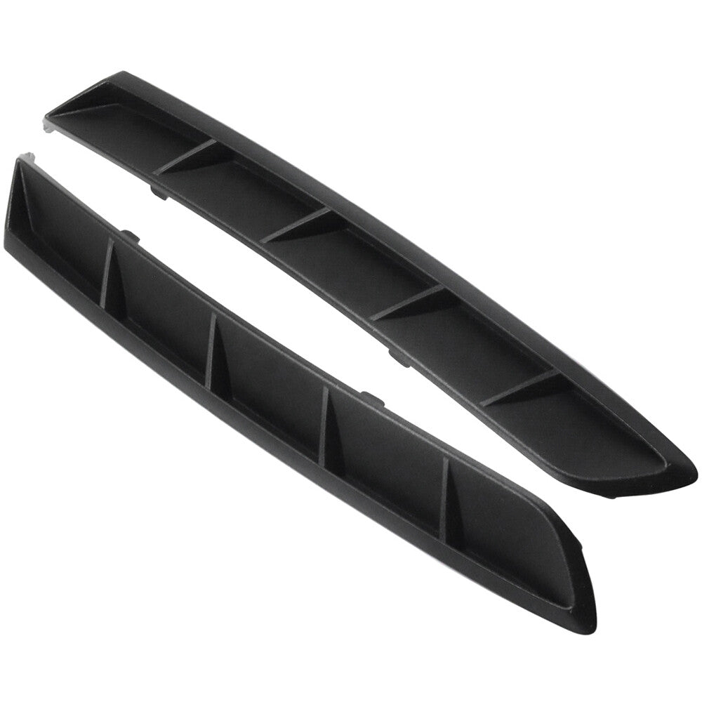 1 Pair Rear Bumper Extension Trim Black Left Right for Toyota for Camry 2018 - 2021
