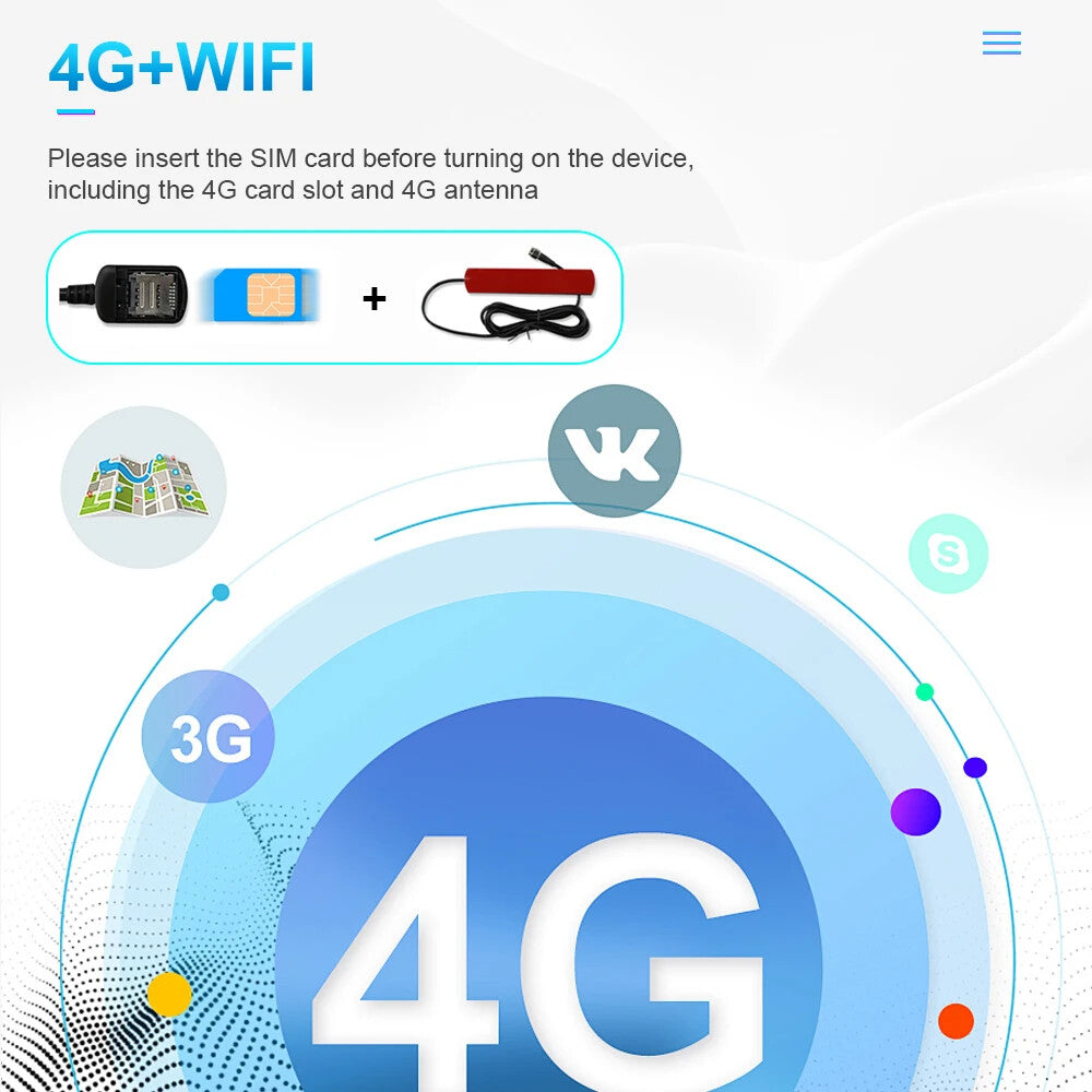 for Toyota for Corolla E140 150 2007-2012 CarPlay Car Radio GPS Stereo Player Screen