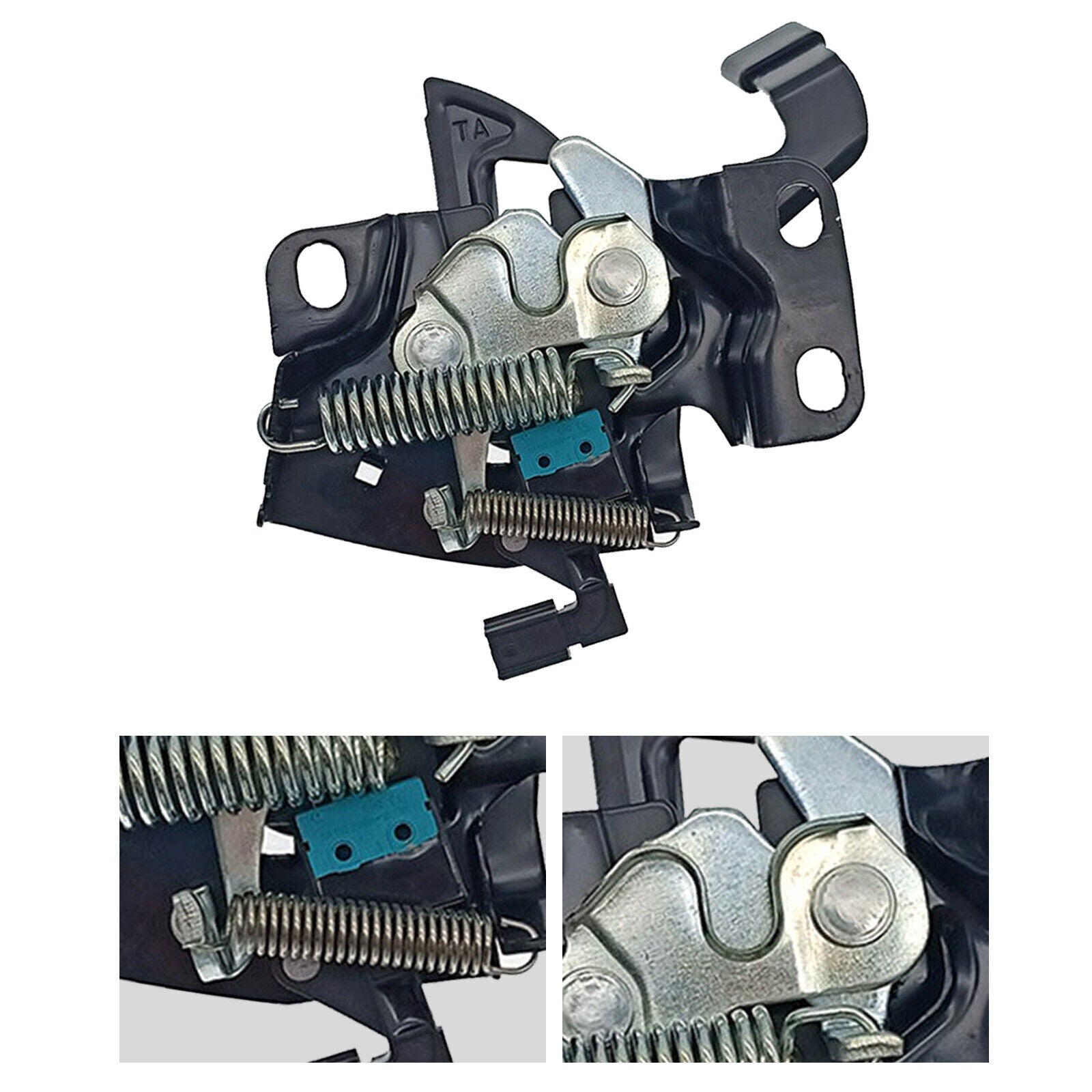 Hood Latch Lock Black for Honda Accord Sedan 2008-2012 HO1234122 74120TA0A01