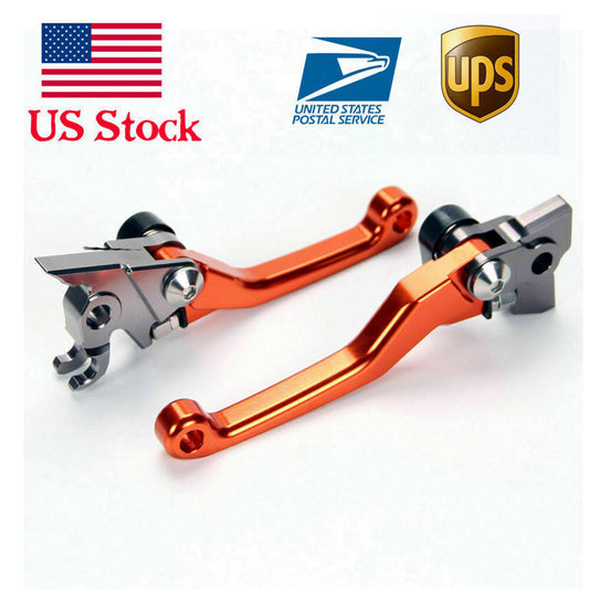 Orange OffRoad Brake Clutch Levers for K.T.M 450 SX-F/EXC-R/EXC/EXC-F (SIX DAYS)