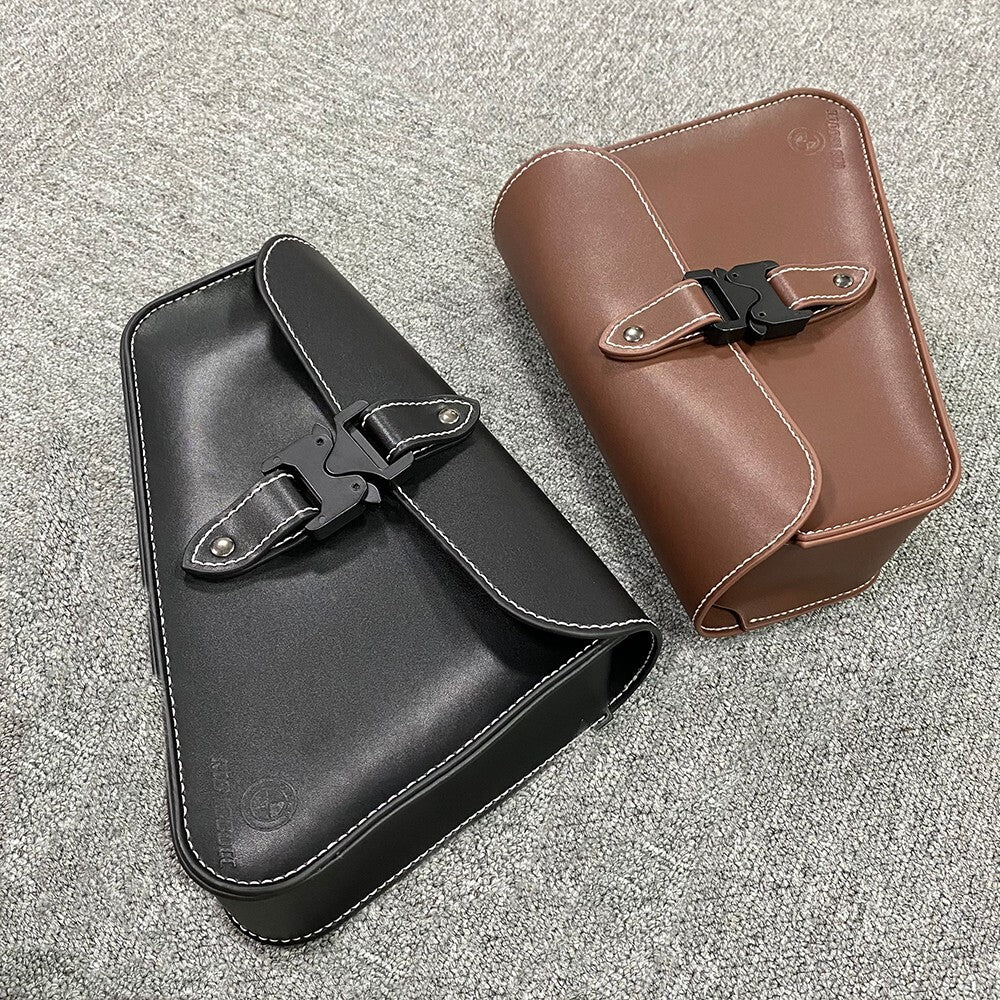 for BMW R18 1800cc cowhide side frame bag side bag frame bag Side box 2021-2023