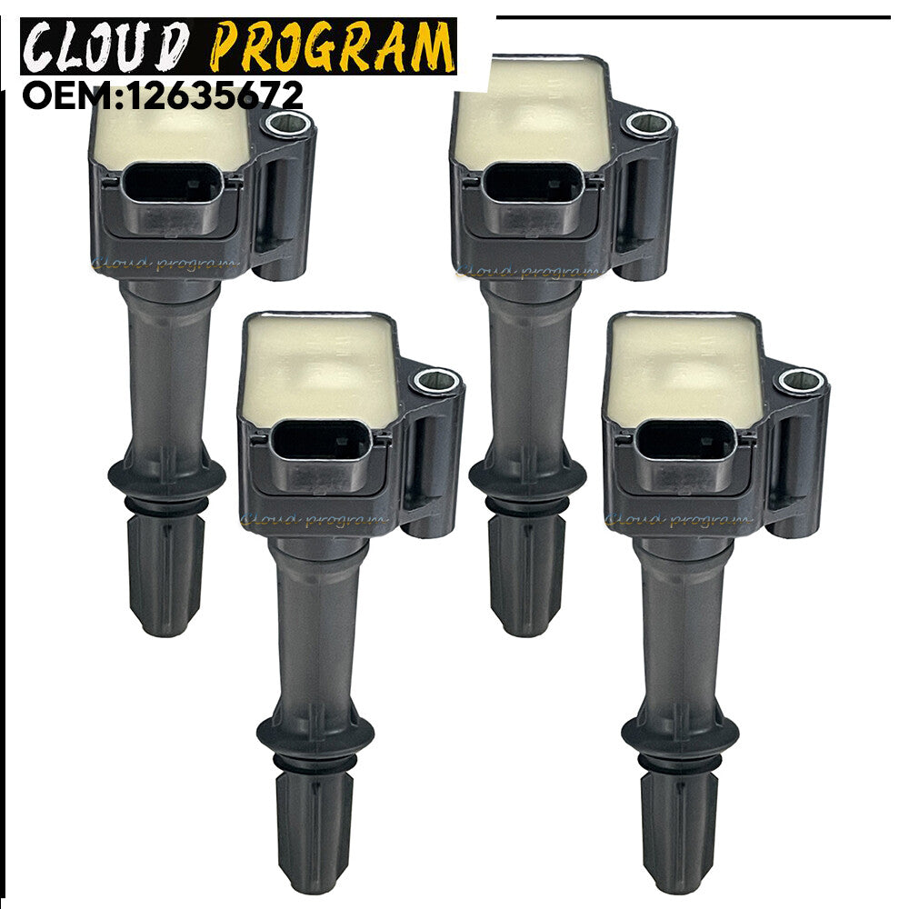 4 TurboTur ignition coils suitable for Chevrolet Malibu, for Cruze , for Buick Encore