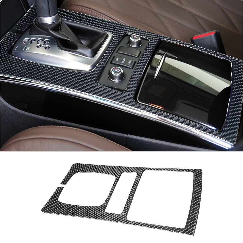Carbon Fiber Gear Shift Frame Cover Trim for Infiniti FX 2009-13/QX70 2014-2017