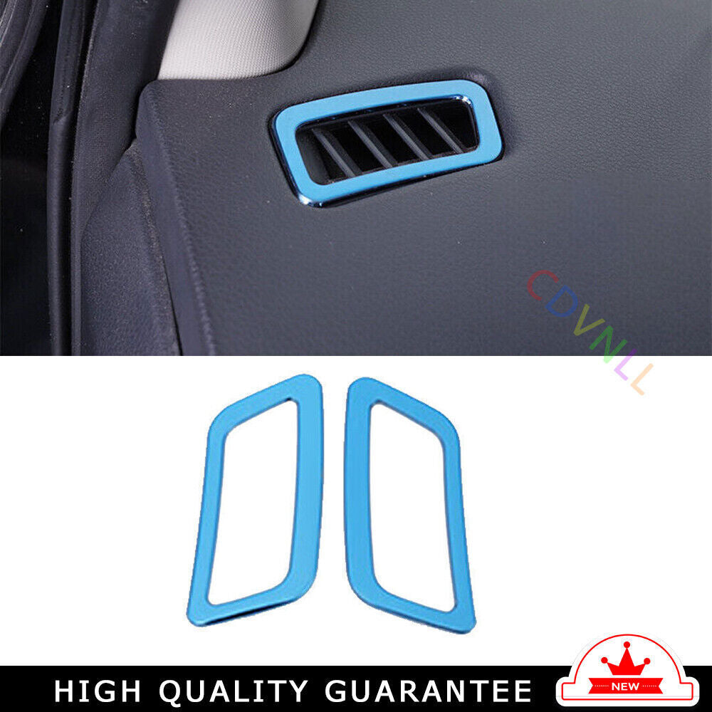 Instrument LR Air Outlet Vent Trim for Nissan Rogue Sport 2017-21 Blue Titanium
