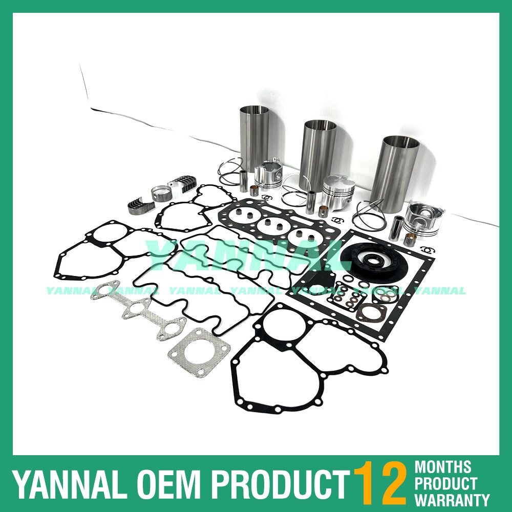 Engine overhaul and rebuild kit with washer bearings for Caterpillar C1.1 engines