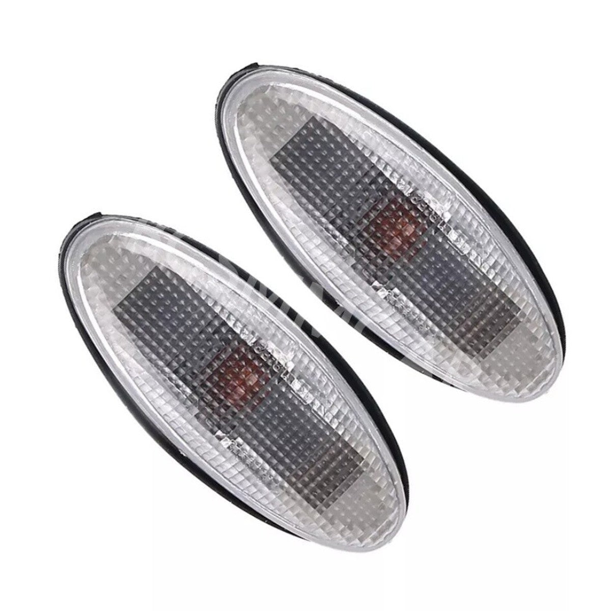 Car Clear Lens LED Fender Side Marker Lights Fit for Mazda Protege 2001-2003