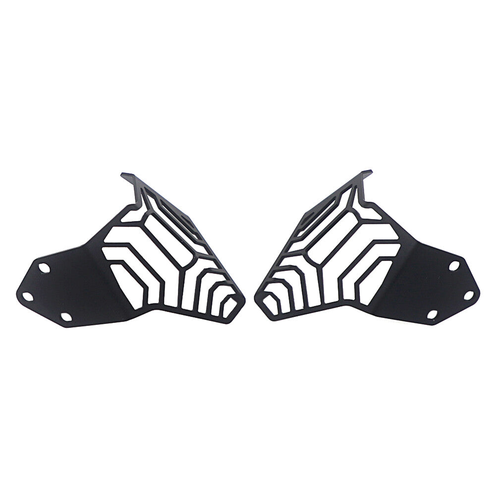 Headlight Cover Protector Grille Guard Black for Yamaha Tracer 700 / 7GT 2020-23