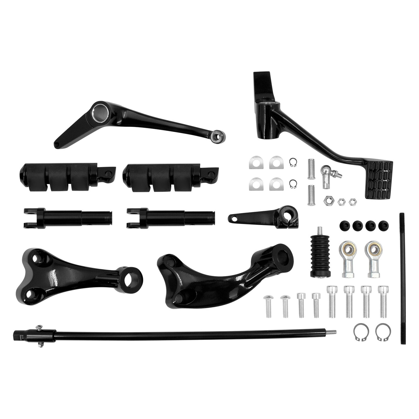 Forward Controls Foot Pegs Linkages Levers for Harley Sportster 883 1200 14-22