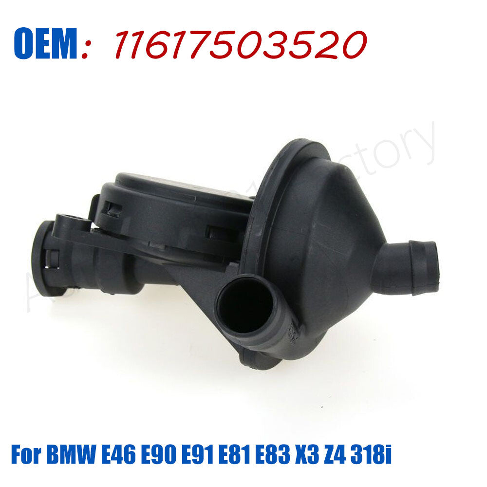 11617503520 Crankcase Breather Vent Valve for BMW E46 E90 E91 E81 E83 X3 Z4 318i
