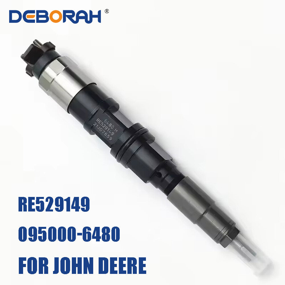 4X 095000-6480 095000-6481 Diesel Injector For RE529149 John Deer-Engine