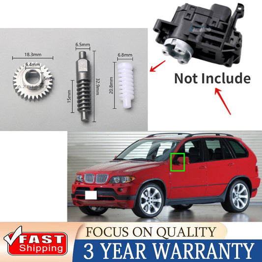 3PC New Power Folding Mirror Motor Gear for 22015-2023 for Lexus RX200t RX350 RX350L