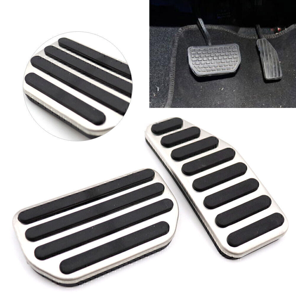 2Pcs Brake Clutch Fuel Gas Pedal Foot Pads Cover Kit Fit for Suzuki for Swift for Jimny MT