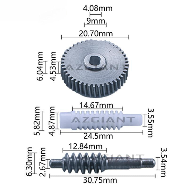 Folding motor for side mirrors compatible with 2014-21 for Mitsubishi Pajero V93/V97/V95/V98