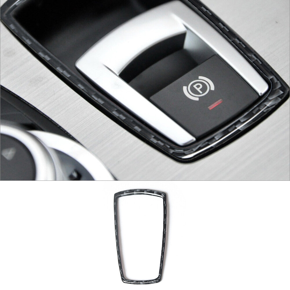 Carbon Fiber Interior Electronic Brake Frame Cover Trim for BMW Z4 E89 2009-2016