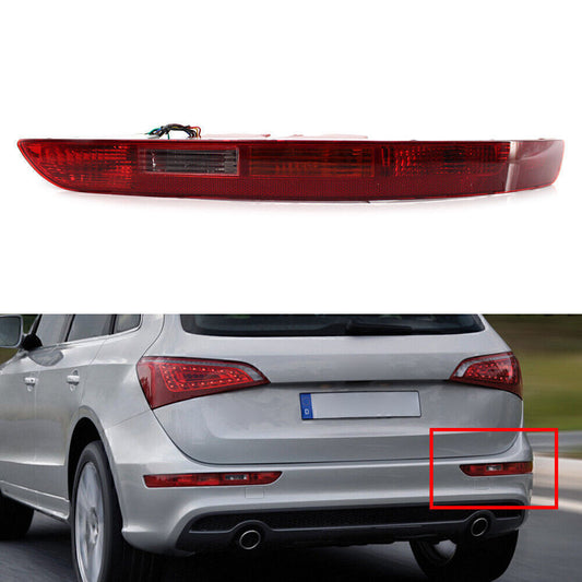 The lower taillight and brake stop light on the right rear bumper are suitable for Audi Q5 models from 2009 to 2017 (2010 11-).