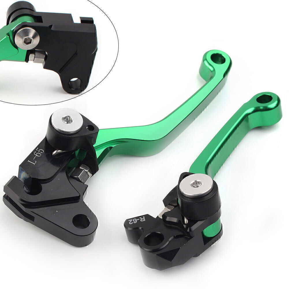 Fit for YAMAHA WR 250F WR 450F 2001-16 WR250F WR450F Pivot Brake Clutch Levers GREEN
