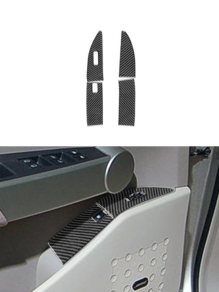 for Nissan Quest 2004-2006 4Pcs Fuel Tank Cap Switch Button Trim Cover Type B