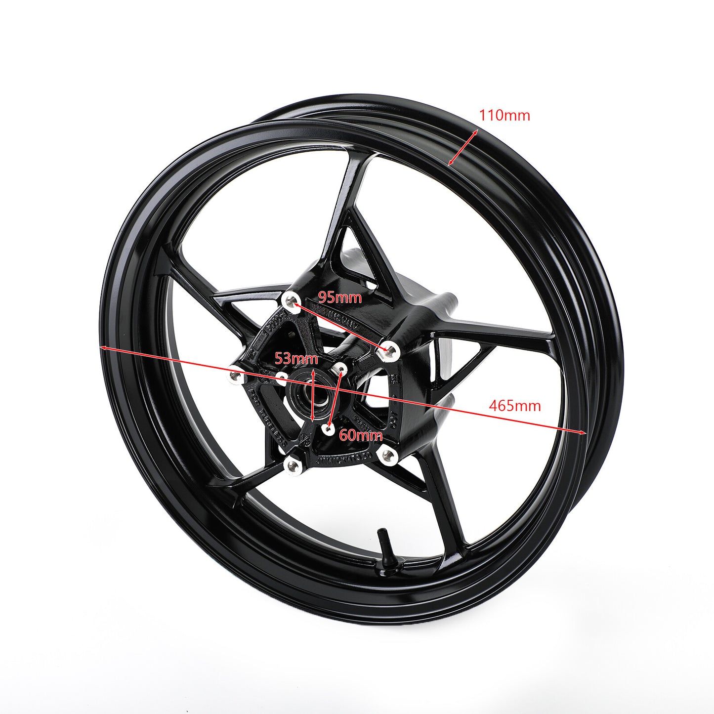 Fit for Kawasaki Z 650 / 650 / Z 900 2017-2020 Complete Front Wheel Rim