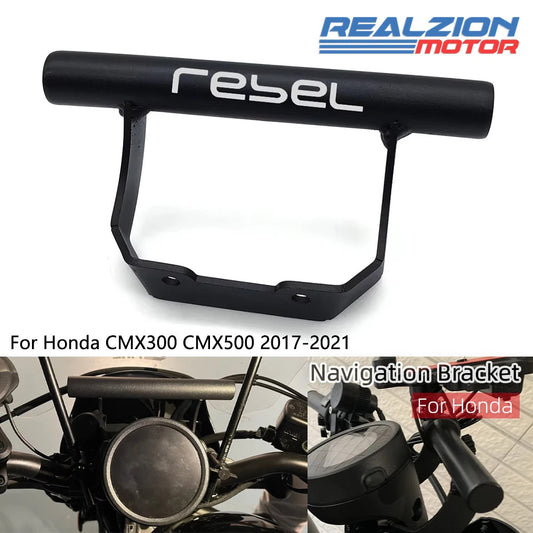 RZ Rebel CMX 500 300 Motorcycle Mobile Phone Navigation GPS Bracket Stand Holder