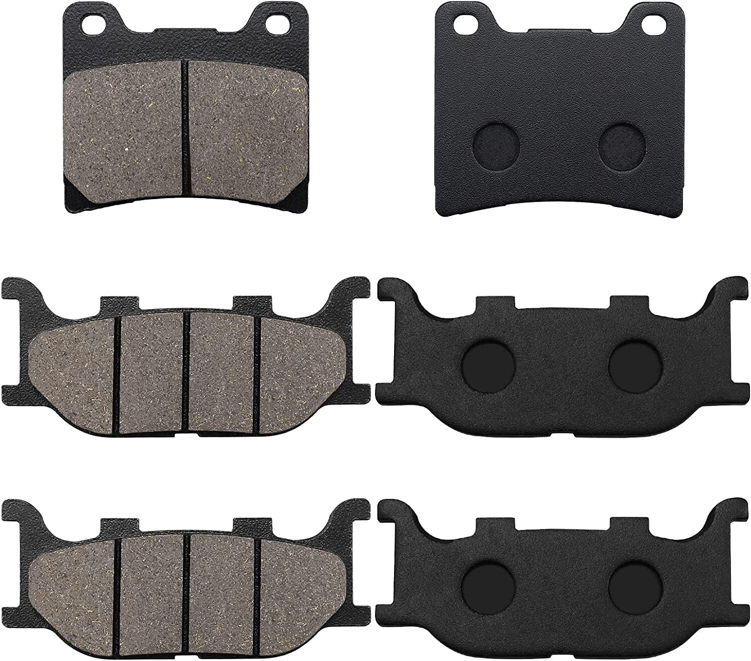 Brake Pads for Yamaha XVS1100 Vstar 1100 Custom Midnight/Dragstar 1100 XVS1100