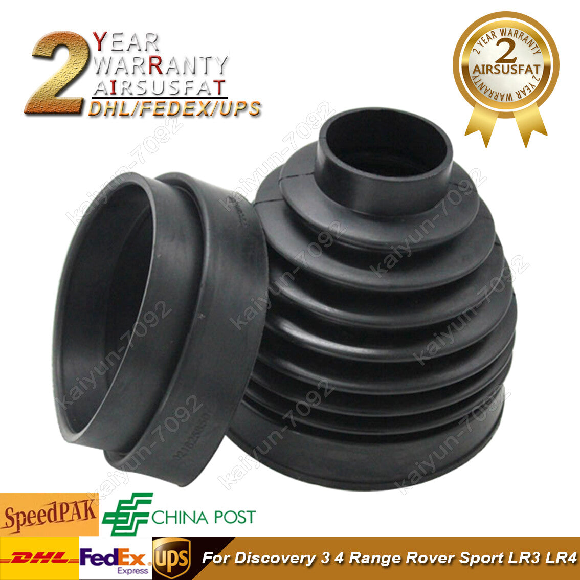 Front Air Suspension Dust Cover For Discovery 3 4 for Range Rover Sport LR3 LR4