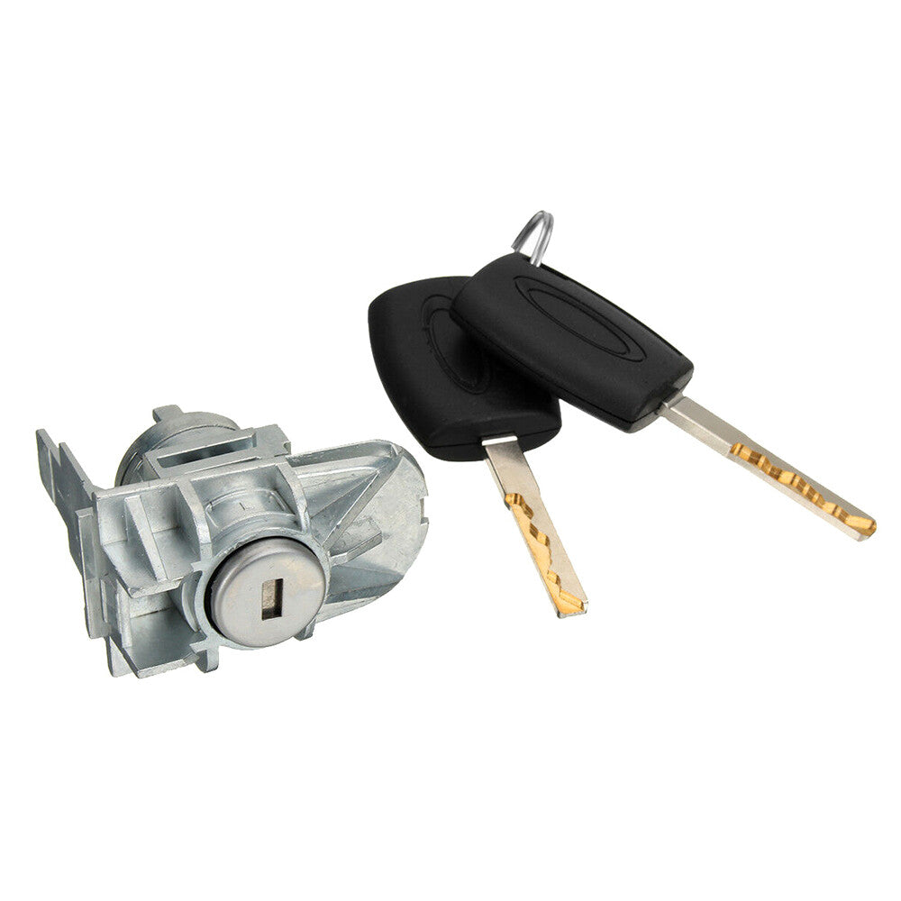 Car Front Door Lock Cylinder with 2 Keys 1552849 Fit for Ford Focus C-Max