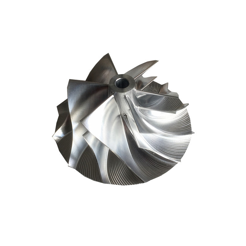 RHF4H 43.50/60.00mm 6+6 insert performance milling/bulk compressor wheel