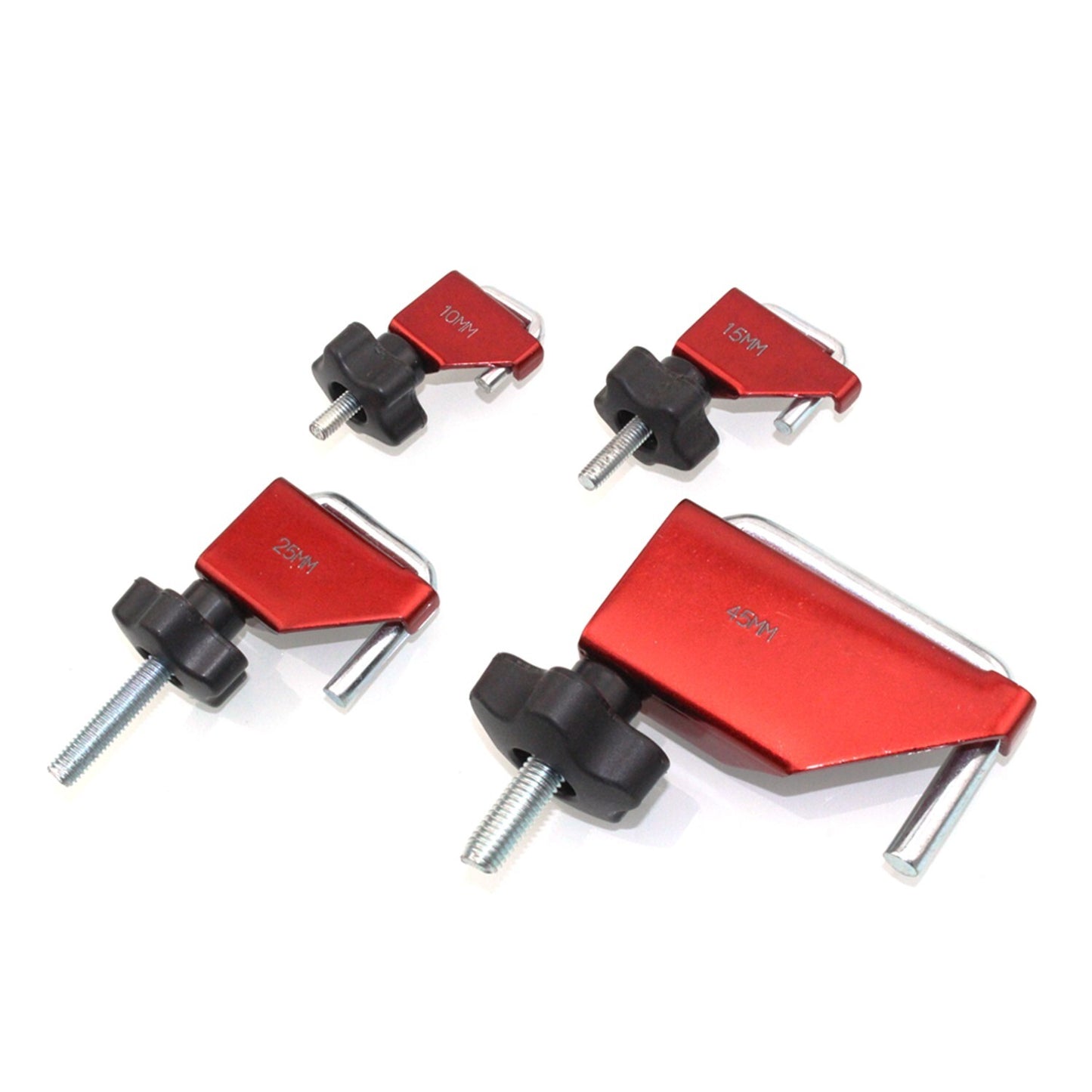 4-piece fluid clamp kit for fuel vacuum drive brake heater hose clamps
