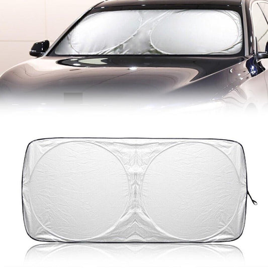 1.60.86m Front Window Car Sun Shade Visor Folding Block Cover Windshield Auto