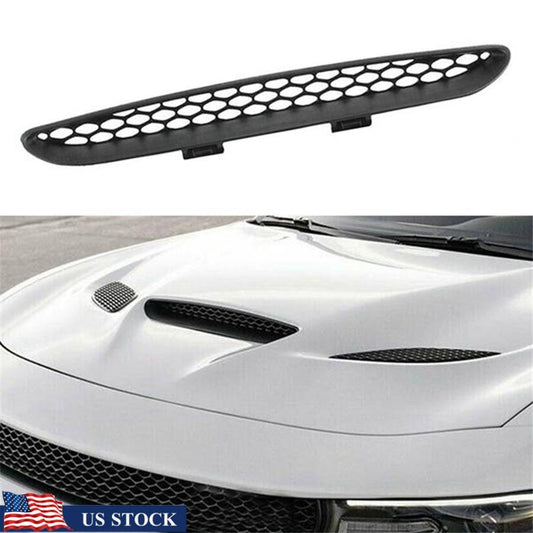 Car Front Hood Scoop Cover Center Grid Grille Trim for Dodge for Charger 68202462AD