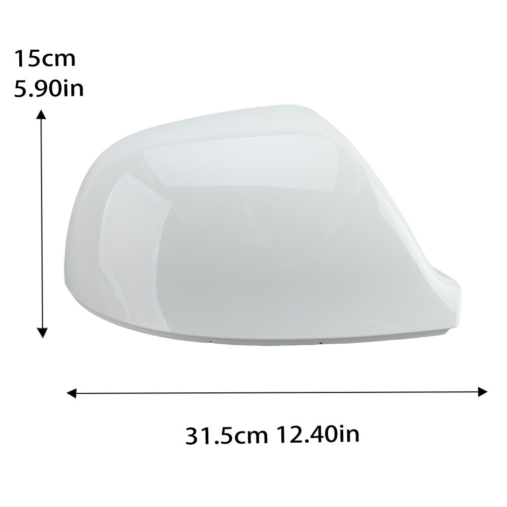 F¨¹r for VW Amarok Transporter T5 T5.1 T6 Wei? Spiegelkappen Spiegel Abdeckung Rechts