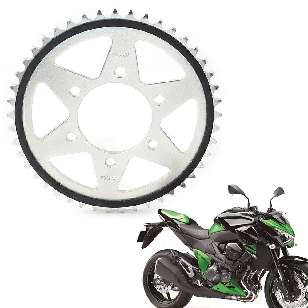 for Kawasaki Z800 2013-2016 2015 1x Rear Motor Engine Chain Drive Sprocket 45T