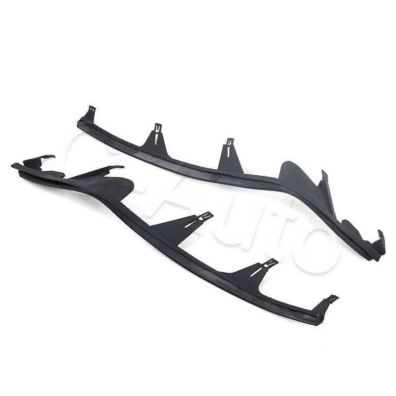 1 Pair Headlight Upper Cover Strip Seal Gasket for BMW E46 4 Door 1998-2001