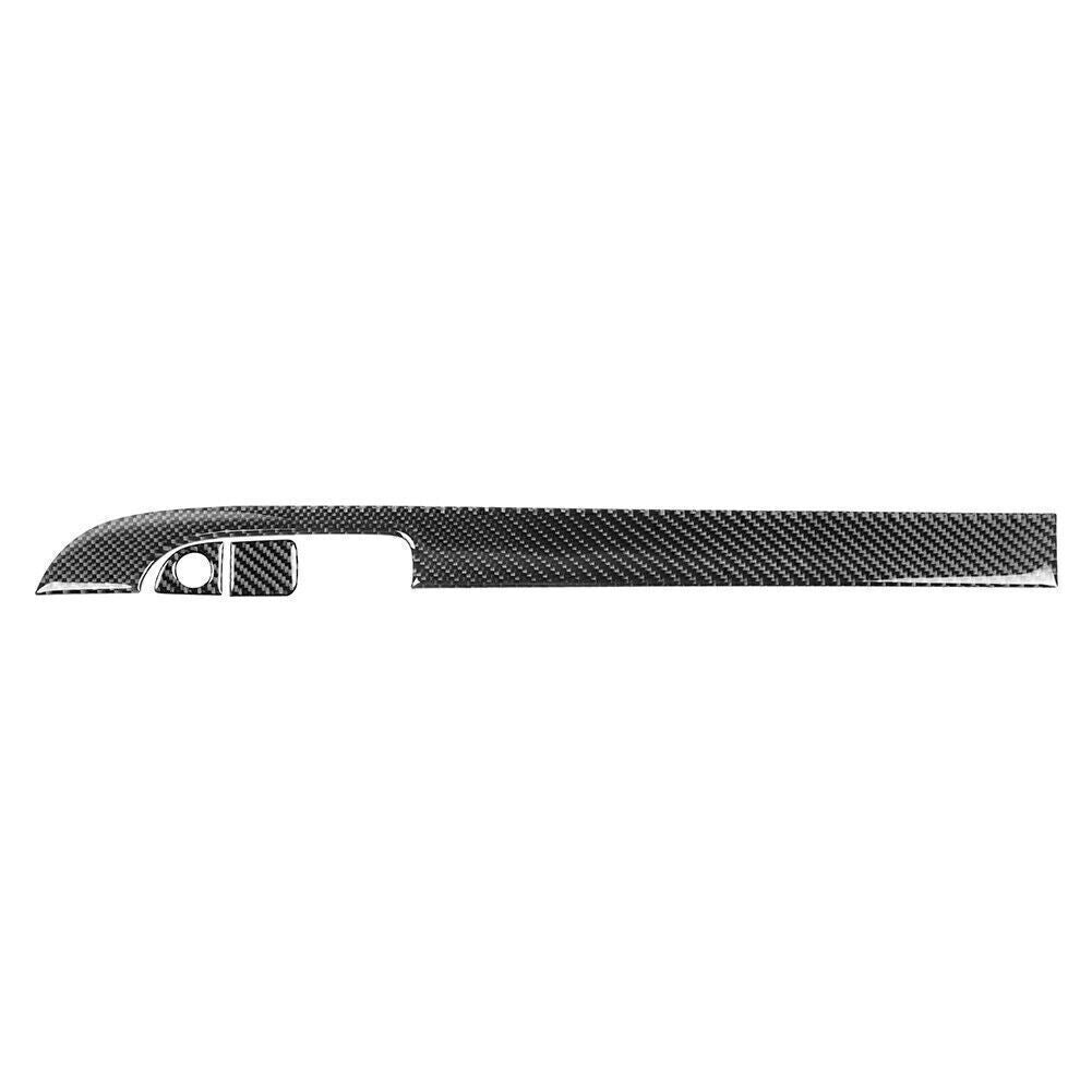 3 Pcs Carbon Fiber Copilot Dashboard Panel Cover Trim for Dodge Charger 2015-20