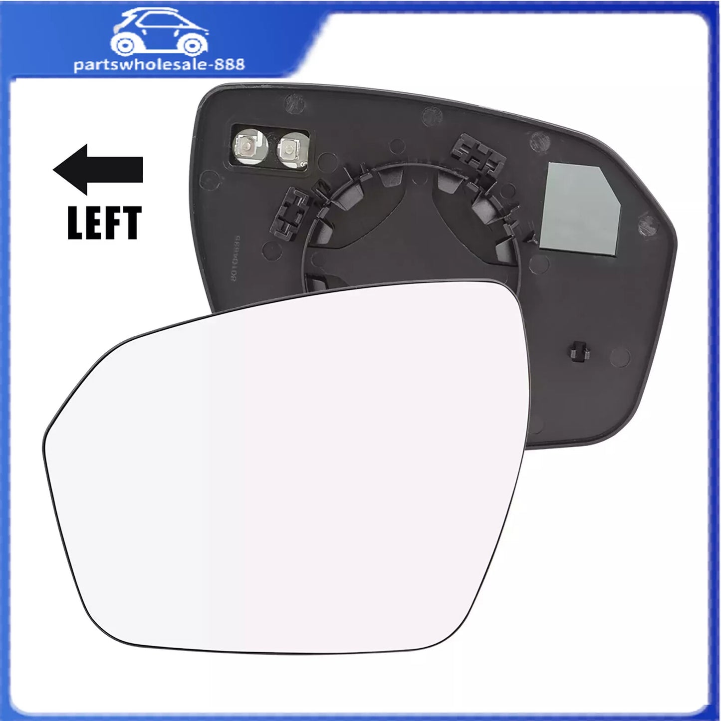 LR025209 new Mirror Glass Drive Left Side Fits for Land Rover for Range Rover Evoque
