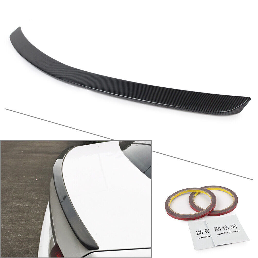 Tail Wing Rear Trunk Spoiler Fit for Mercedes-Benz E-Class W212 2009-14 Carbon Fiber