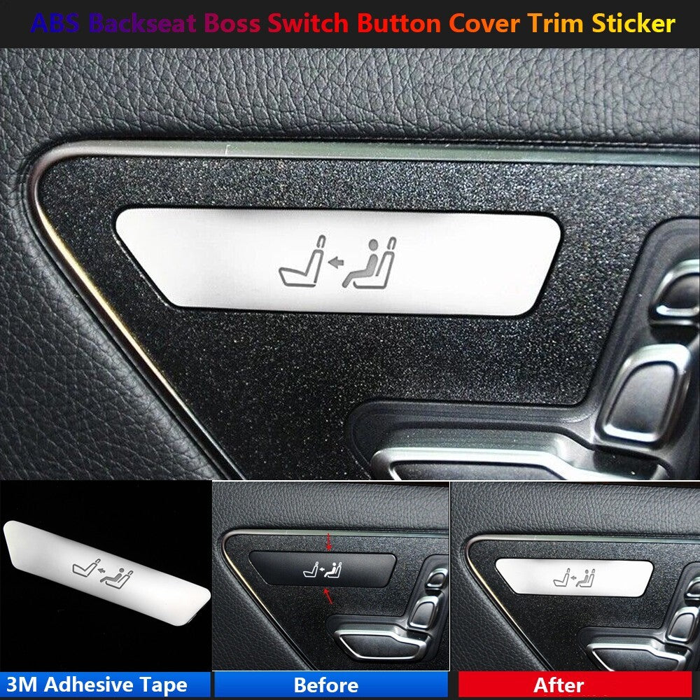 for Mercedes-Benz E W212 Car Interior Rear Boss for Seat Adjust Switch Button Cover