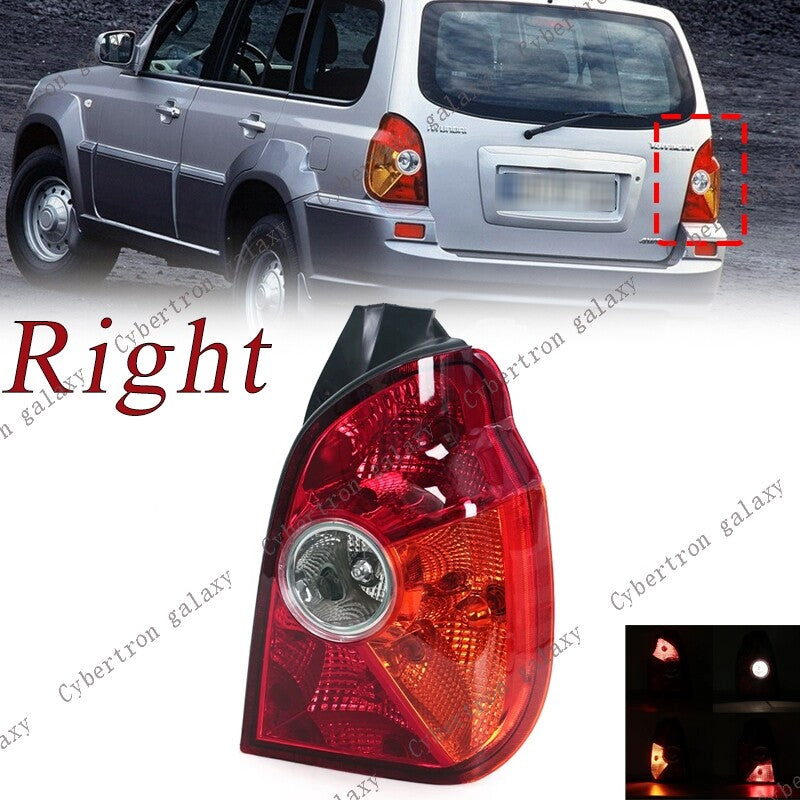 for Hyundai Terracan 2.5 and 3.5 taillights with a bulb on the right side of the rear turn signal.