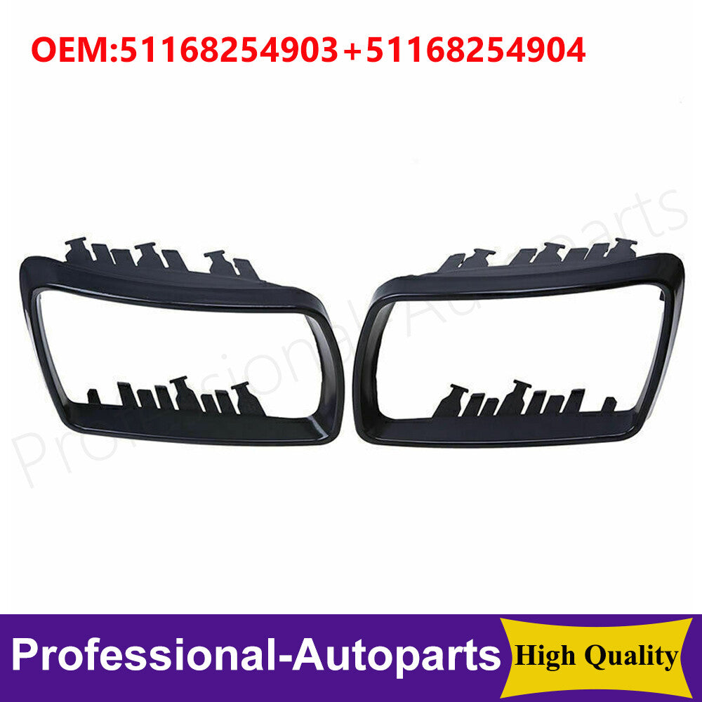 1 pair of left and right rearview mirror cover frame cap decorative rings suitable for BMW X5 E53 R
