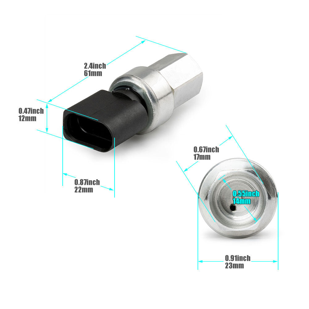 NEW Air Conditioning Pressure Switch Sensor for VW for Passat for Golf for Jetta RABBIT CC