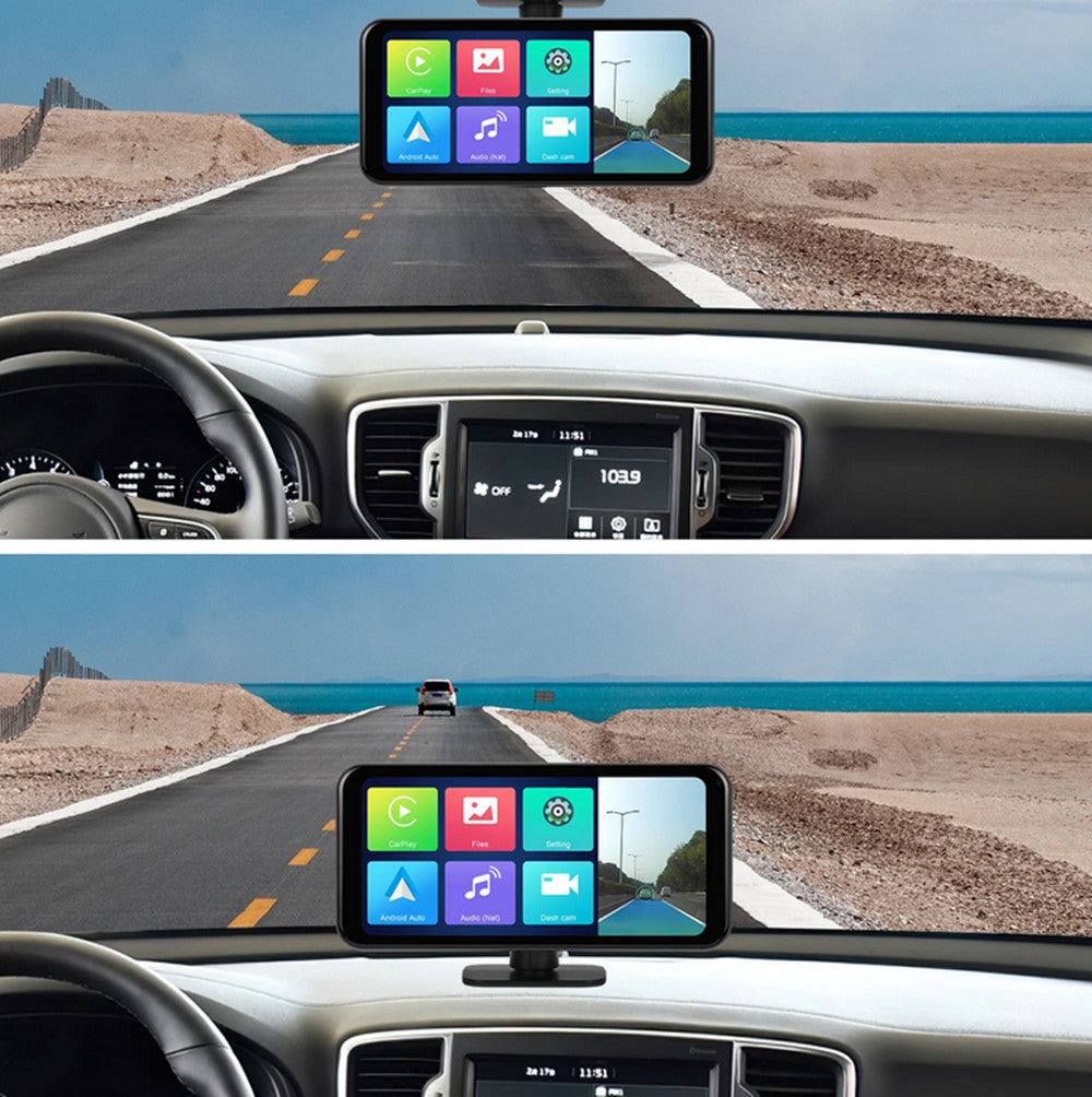 Car Dash Cam Front Camera For Apple Carplay Touch Screen Monitor Night Vision