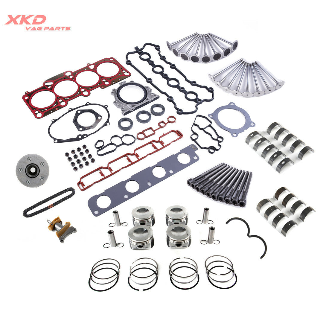 2.0T engine gasket rebuild kit suitable for Volkswagen for Golf EOS, for Audi A4 BPG BWT BGB BPY