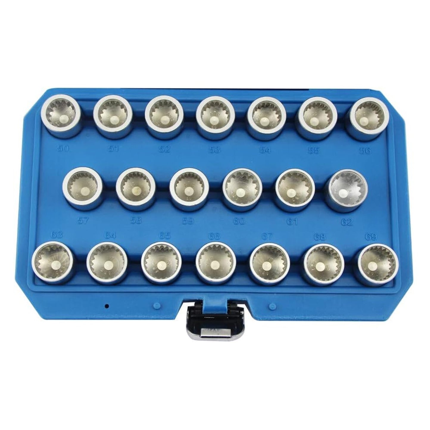 20-Piece Set of Anti-Theft Screws, Main Lock Wheel Nuts, Key Sockets, Equipment Manufacturer Clamping Plates