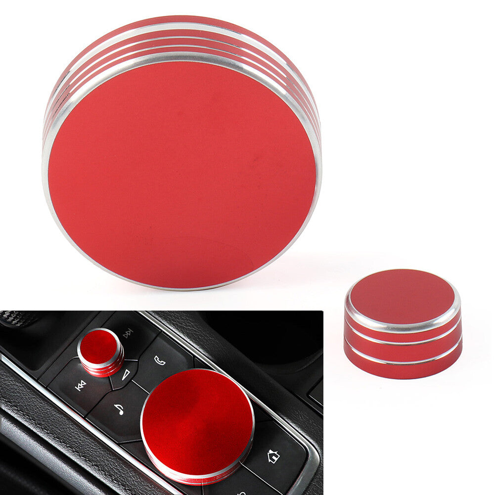 for Cadillac CT5 CT6 XT4 XT5 XT6 2019-2020 Central Control Volume Knob Cover Red